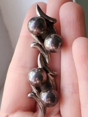 STERLING SILVER MID CENTURY MEXICO BROOCH